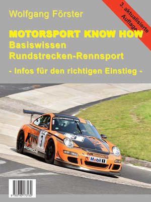 cover image of Basiswissen Rundstrecken-Rennsport